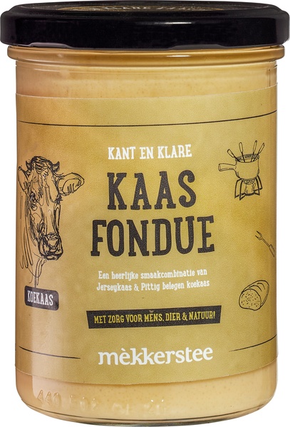 Mèkkerstee Fondue Koekaas (380 ml)