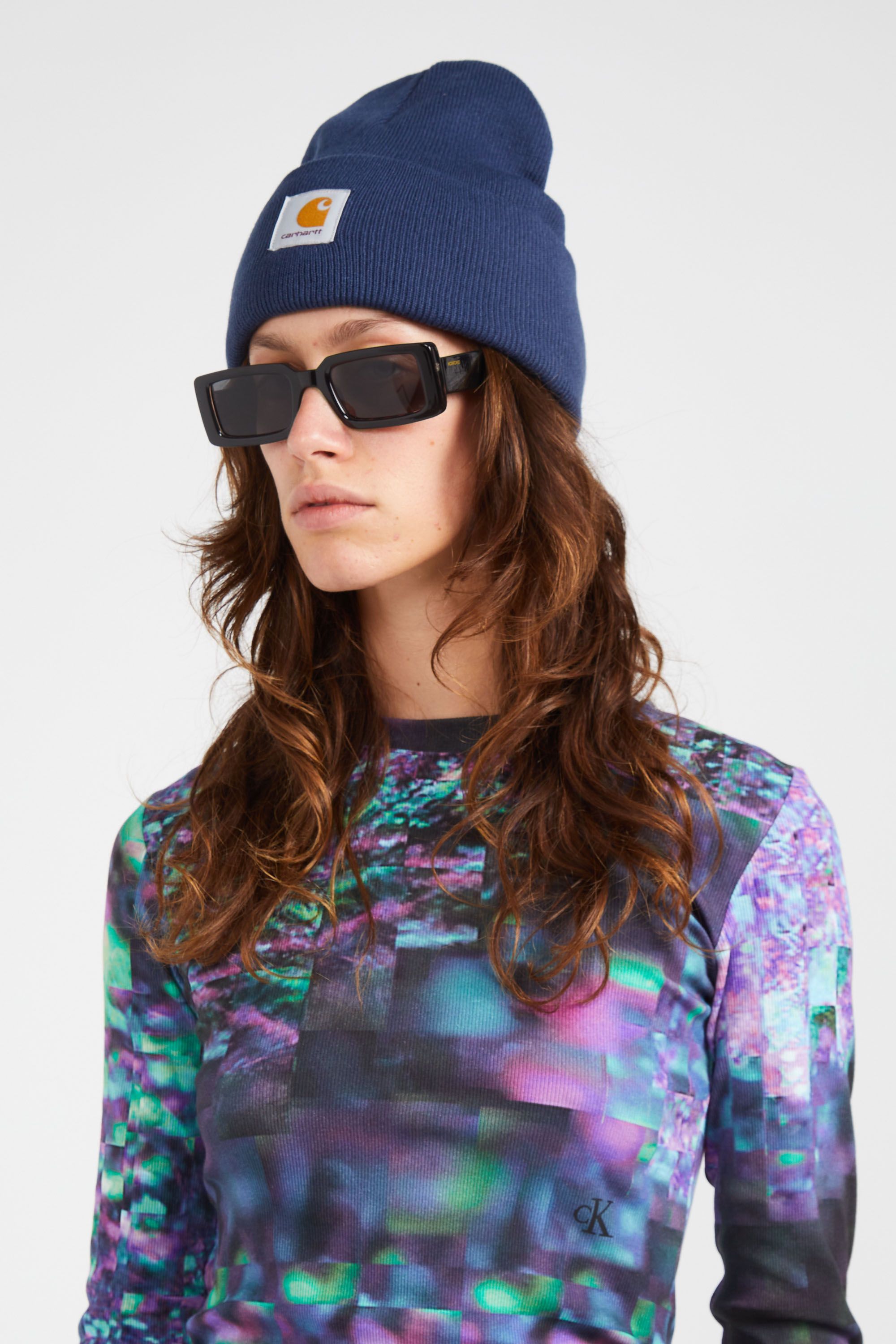 CARHARTT WIP Bonnet ACRYLIC WATCH Bleu