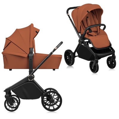 Lionelo MIKA Plus 2-in-1 Duovogn, Brown Rust