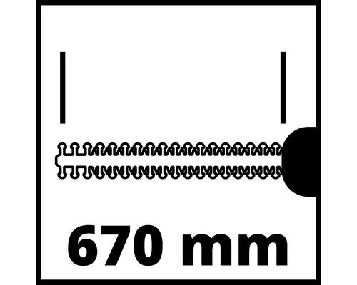 Einhell GE-EH 7067 elektrische heggenschaar