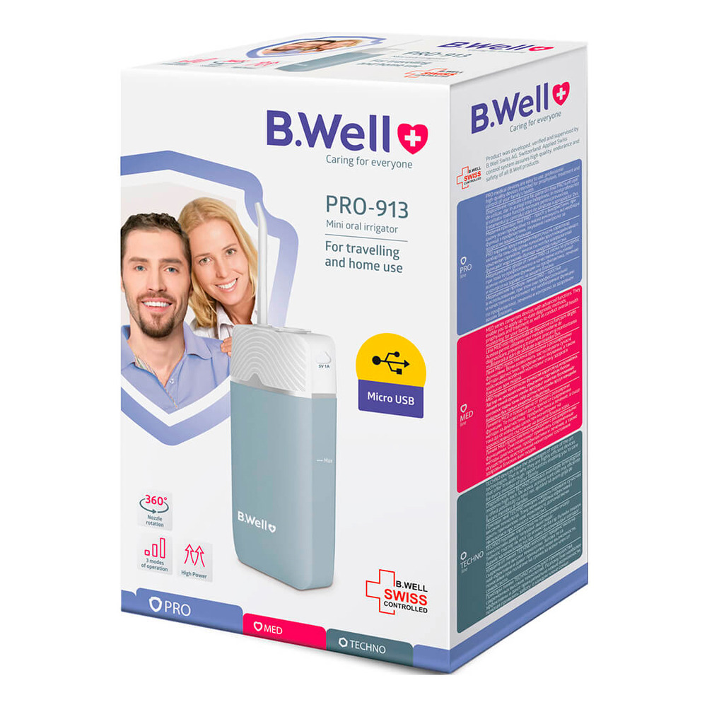 B.Well Water Flosser PRO-913 - 1 stk.