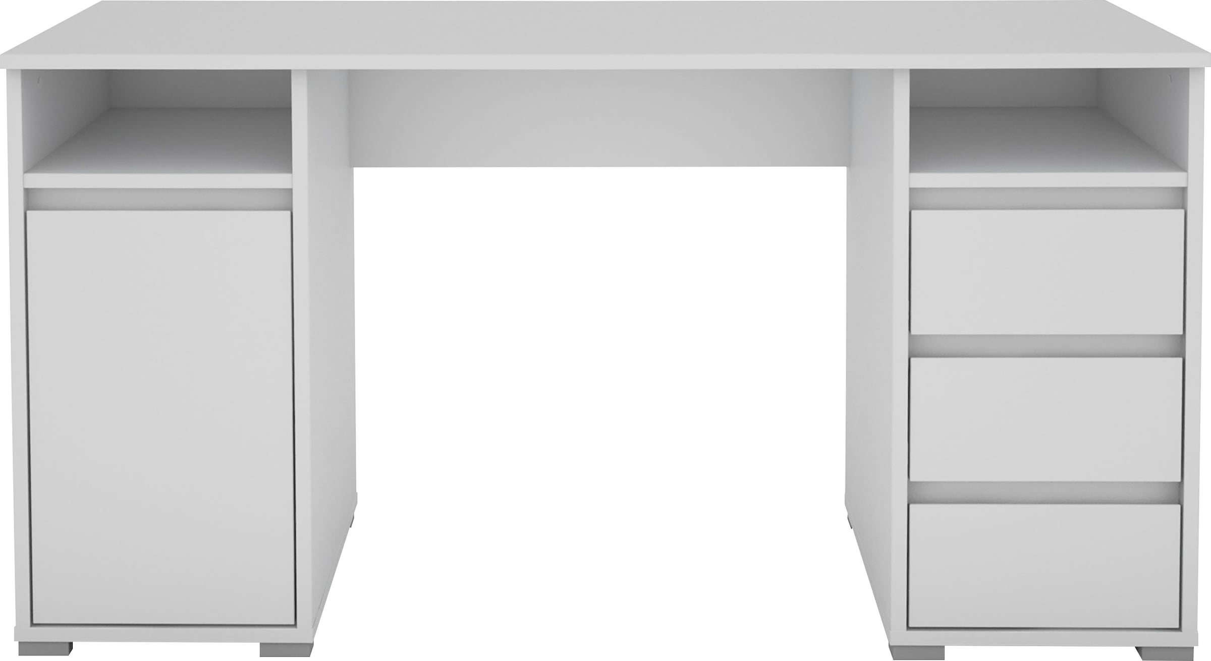 byLIVING Schreibtisch »Lobo« Breite 138 cm, Computertisch mit Schubladen, im modernen Design