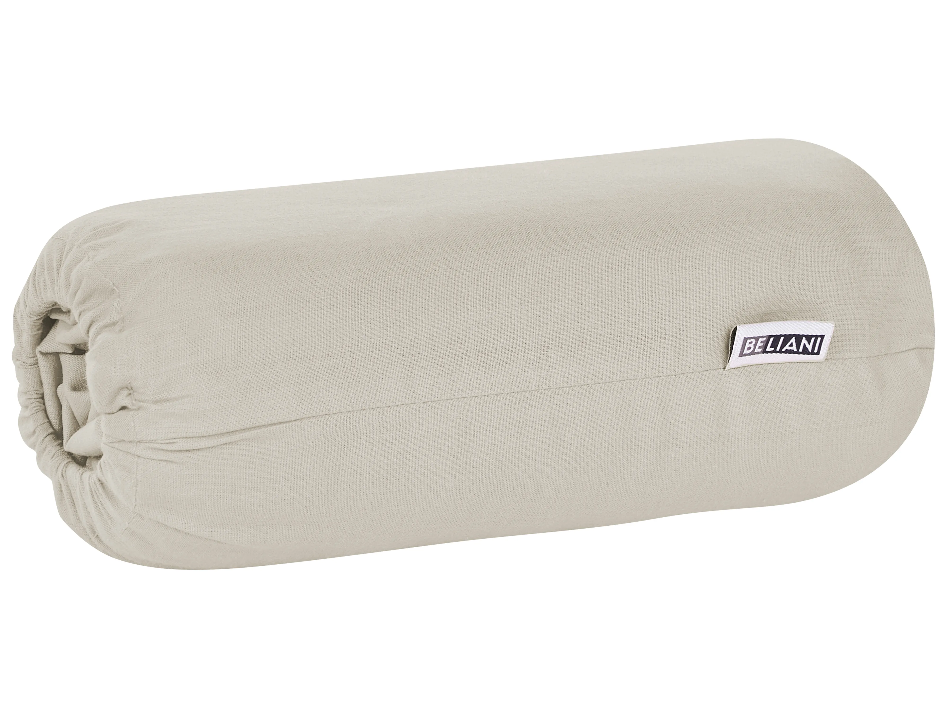 Hoeslaken JANBU Katoen 200 x 200 cm Taupe