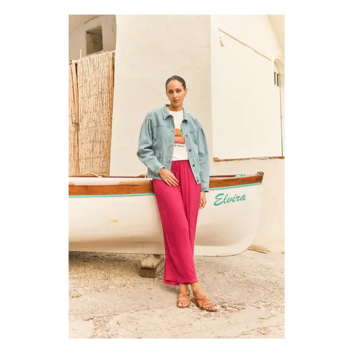 Alma Deia Veste en Denim Bio | Denim bleached