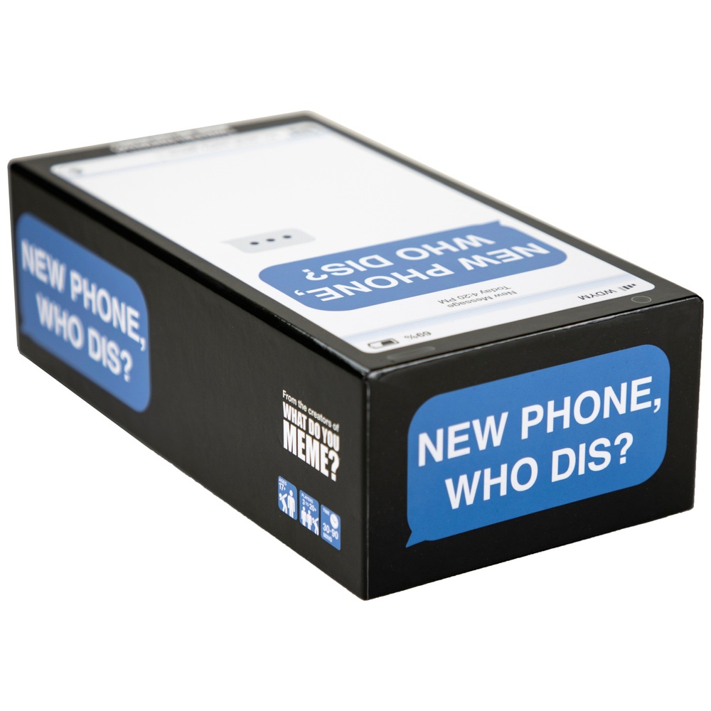 Neues Telefon-Wer-ist-Kartenspiel