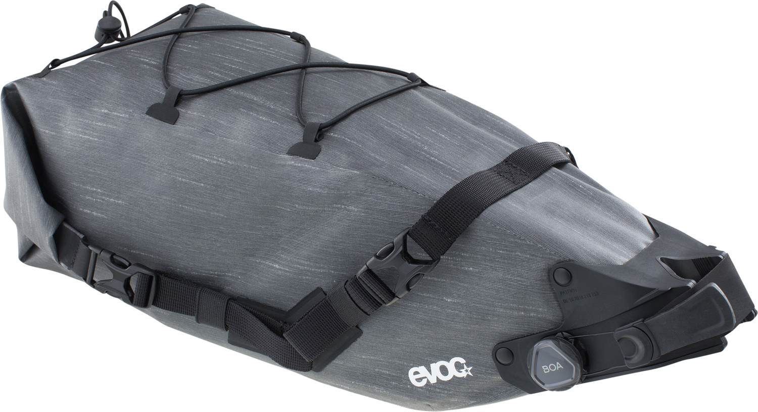 EVOC Seat Pack BOA WP Sadeltaske Carbongrå 8 L