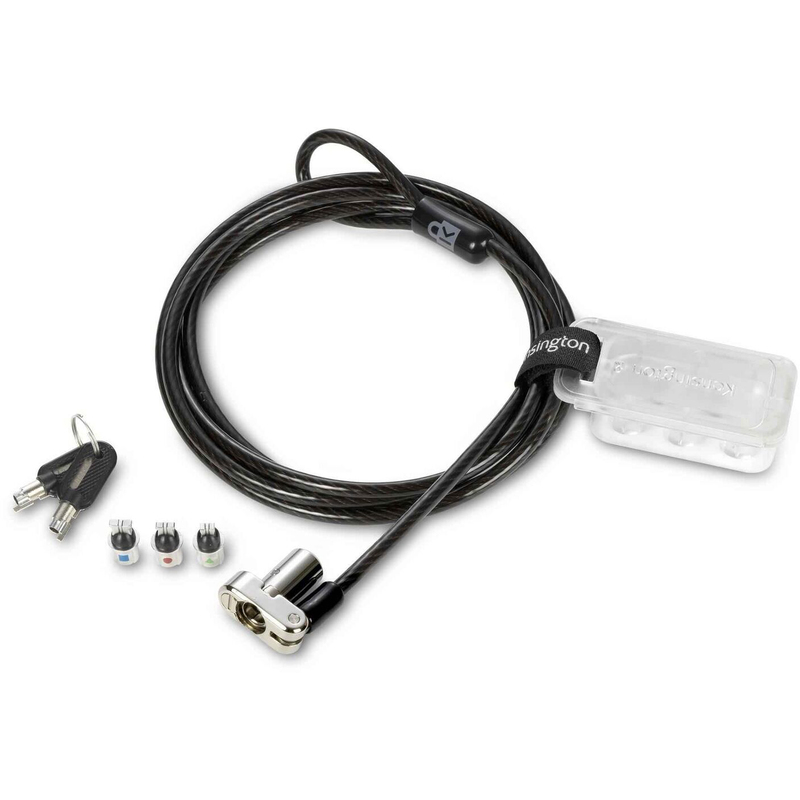 Kensington Laptopschloss 3-in-1 Universal, schwarz/silber