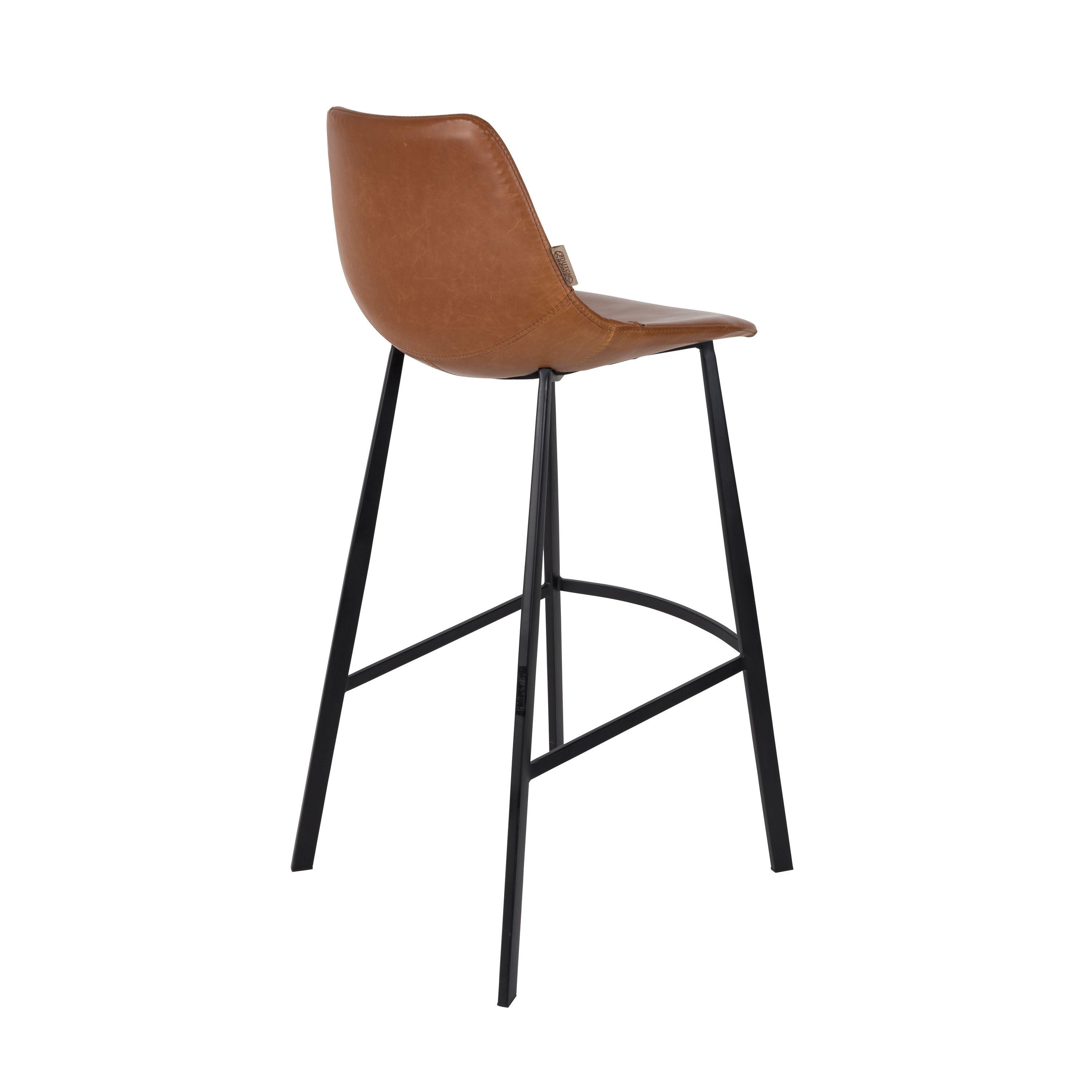 Dutchbone Franky Barkrukken Bruin 80 cm - Set van 2