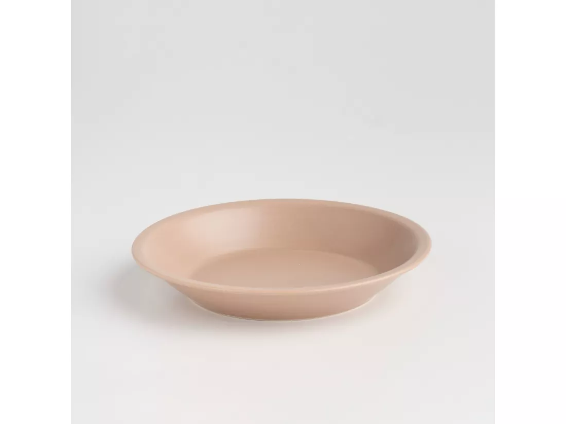 Assiette Creuse Terro Brun Clair 3.8 x 22.8