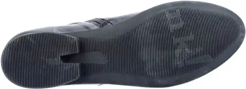 000992-0000 Think zwart combi - maat 40.5 enkellaars zwart combi - maat 40.5 Calandschoen