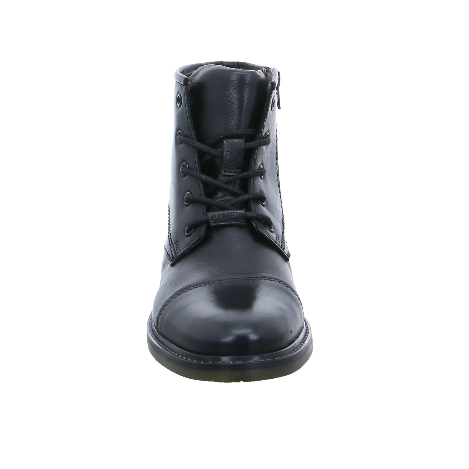 BUGATTI SHOES Winter-Boots Schwarz Leder