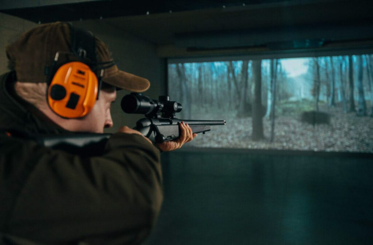 Schießkino Gewehr Hohenzell