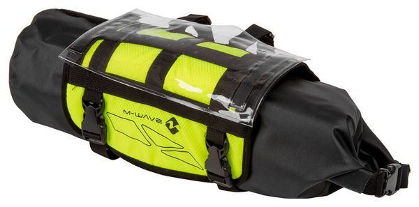 Sacoche de Guidon M Wave Rough Ride Front 10L Noir / Jaune