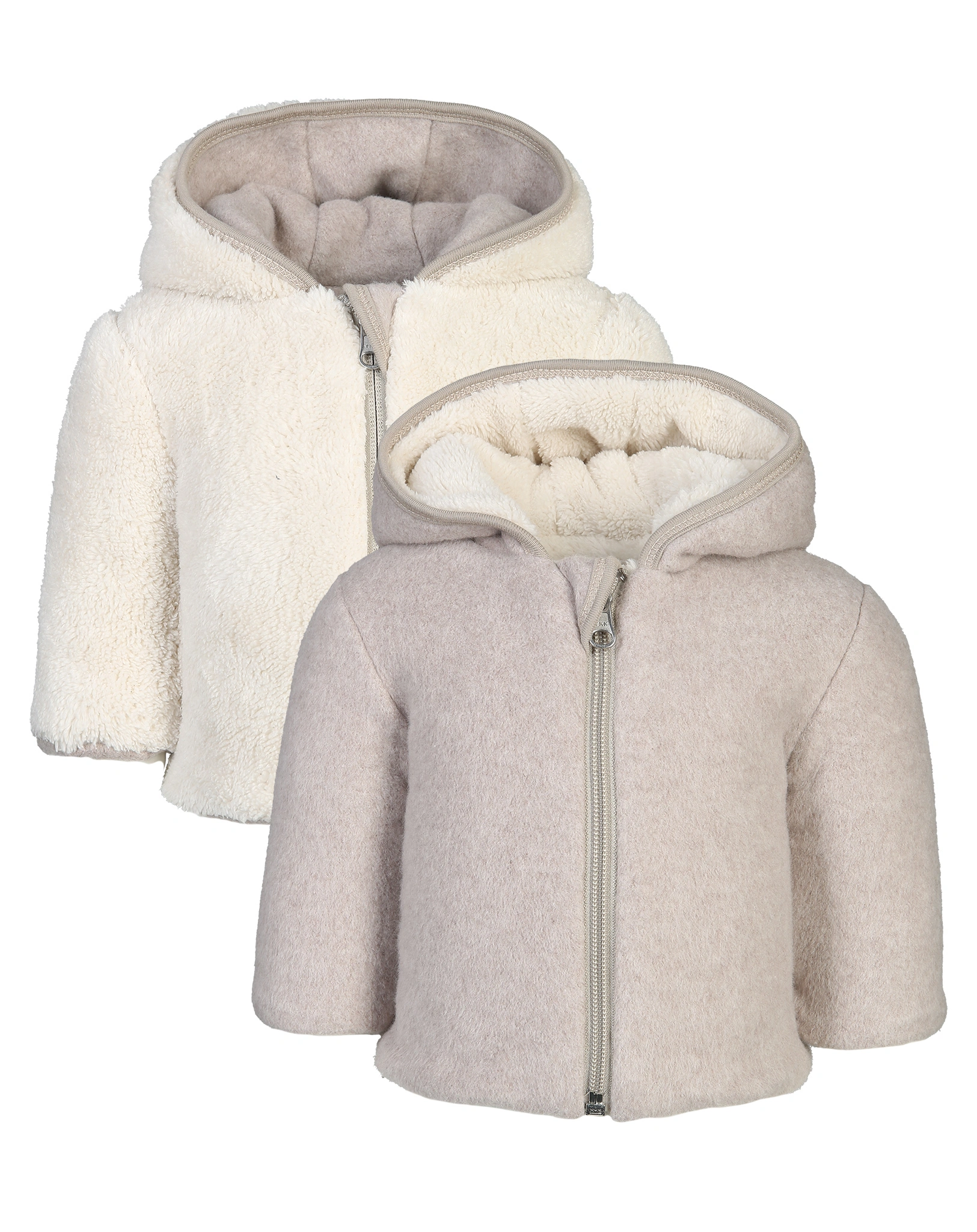 Wende-Babyjacke DENVER in clay