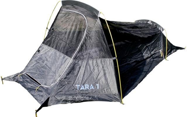 TAMBU Tara 1 leichtes 1-Personen Tunnelzelt aus recyceltem rPET Polyester 3000 mm Wassersäule
