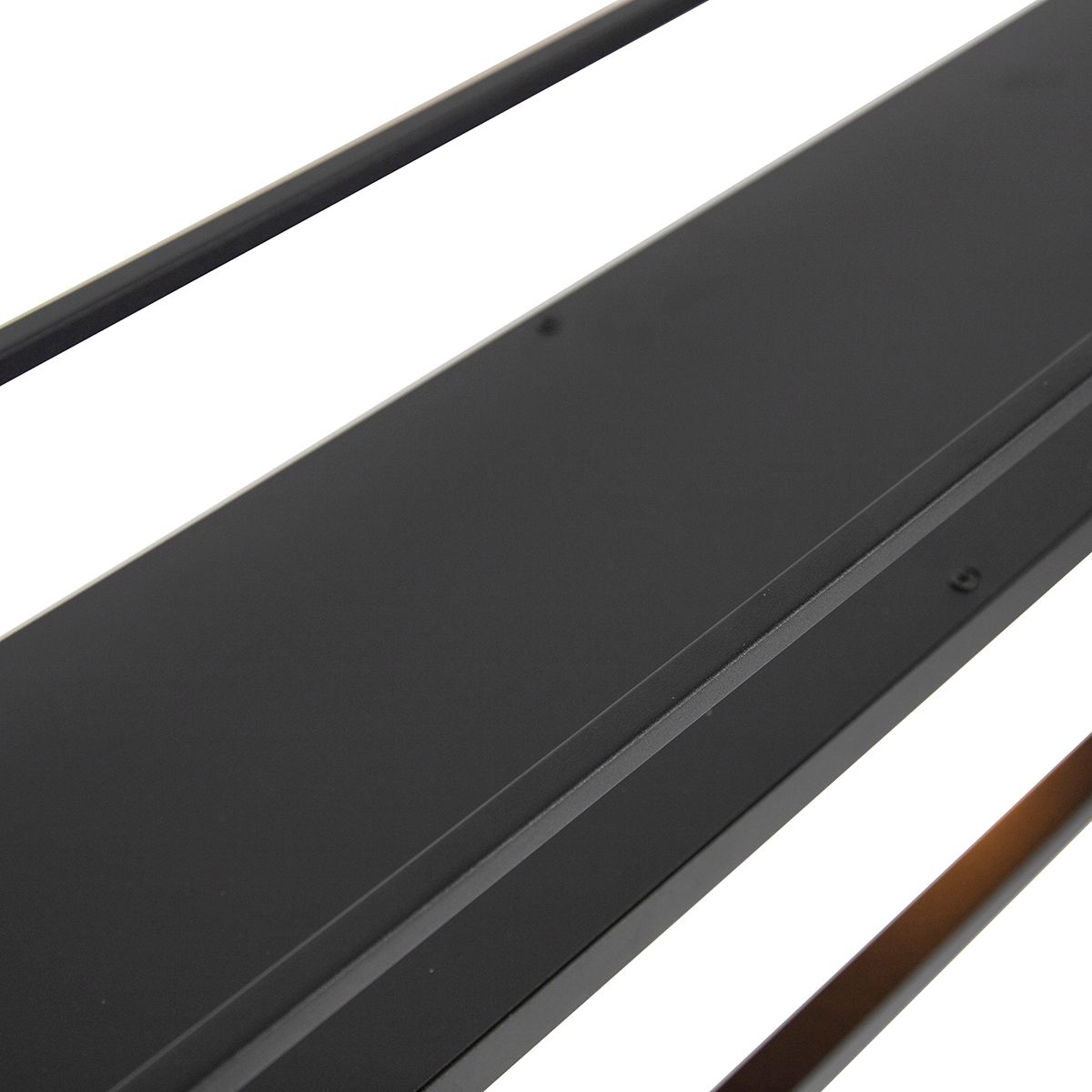 Industriële hanglamp zwart met 4-lichts rek - Cage Rack