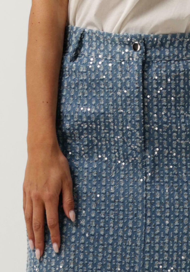 Y.A.S. lichtblauwe y.a.s. midirok yasleodis hw midi skirt - show