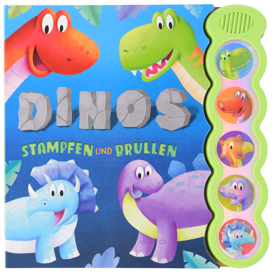 Topomini Baby Soundbuch Dinos grün