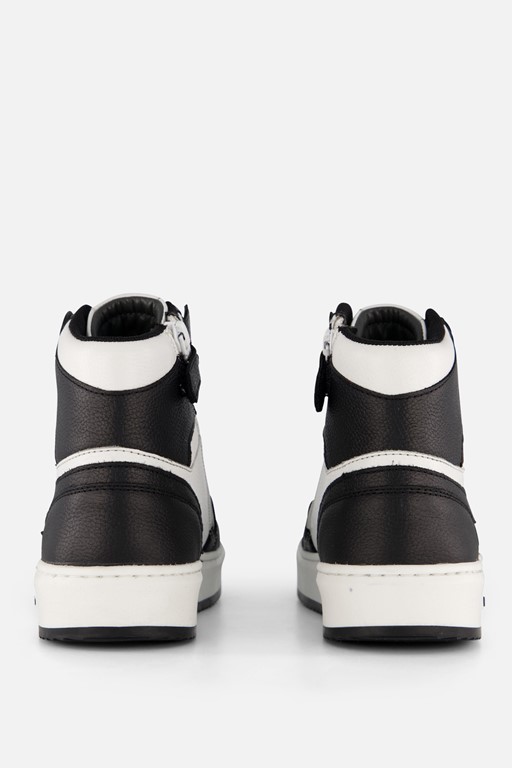 HIP Sneakers zwart Leer