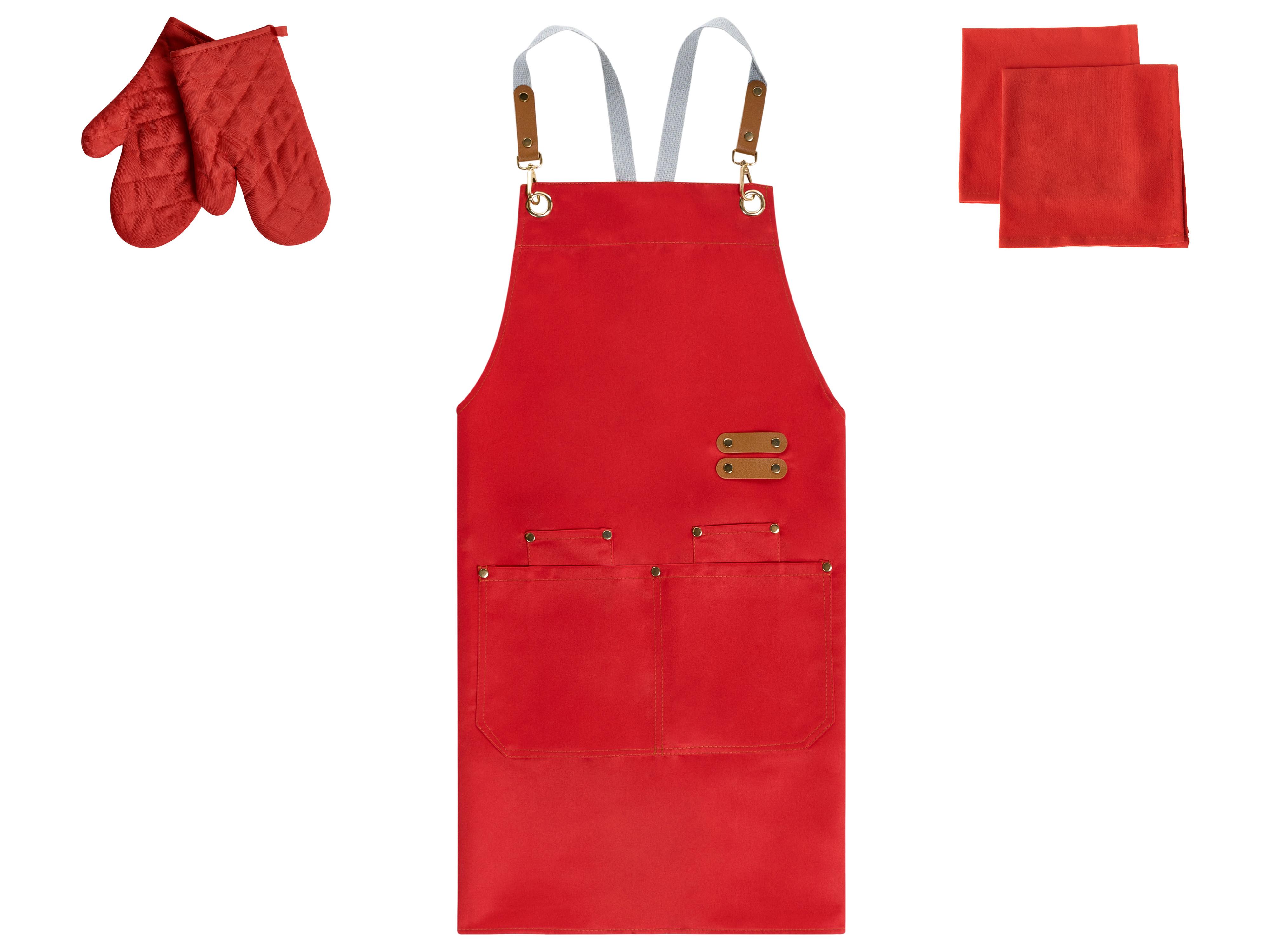 Keukentextielset BRASSICA Rood
