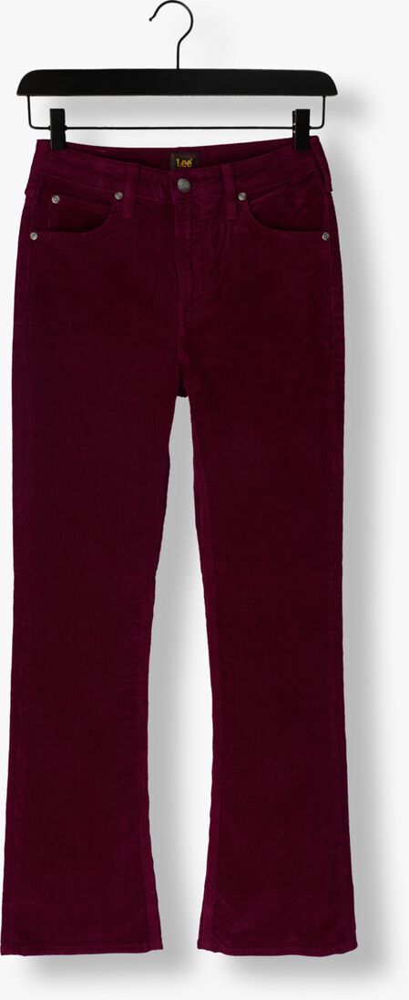 LEE bordeaux lee flared jeans breese boot