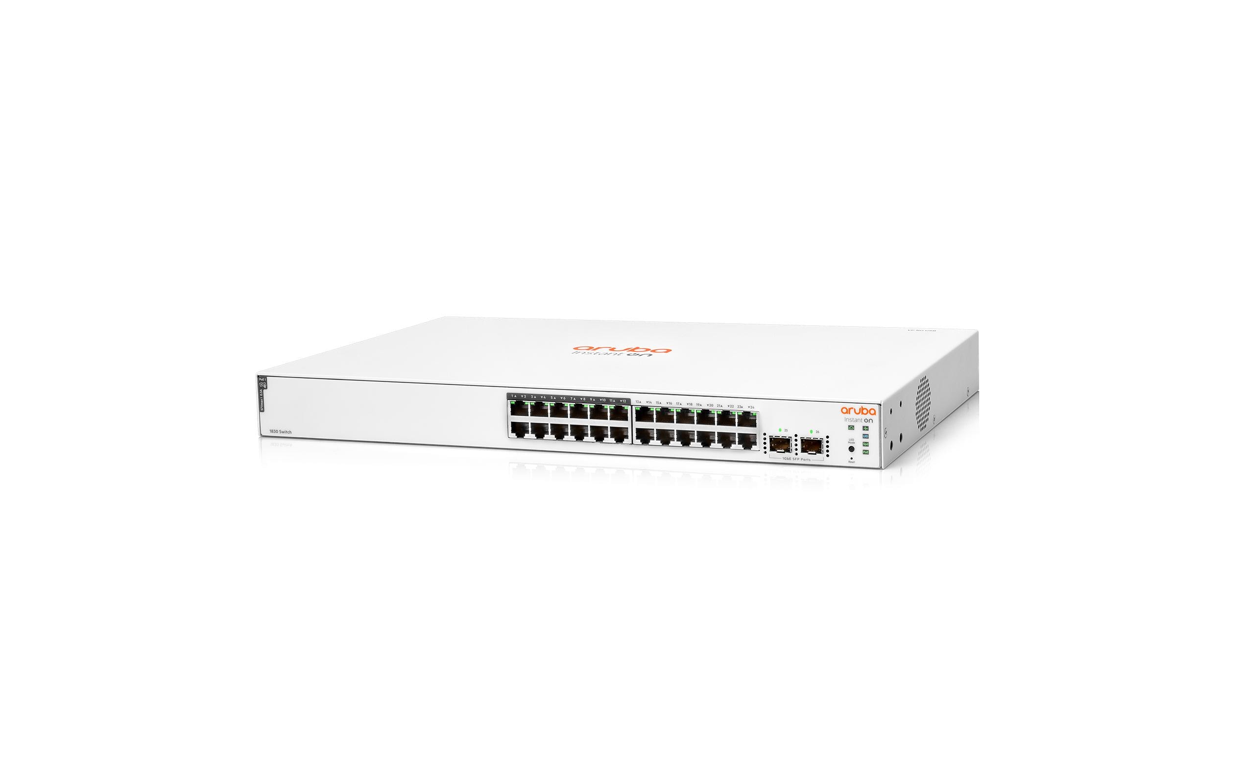 PoE+ Switch Aruba Instant On 1830-24G 26 Port<br>Aruba Instant On 1830