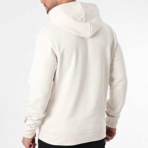Sweat Capuche Heart Beige