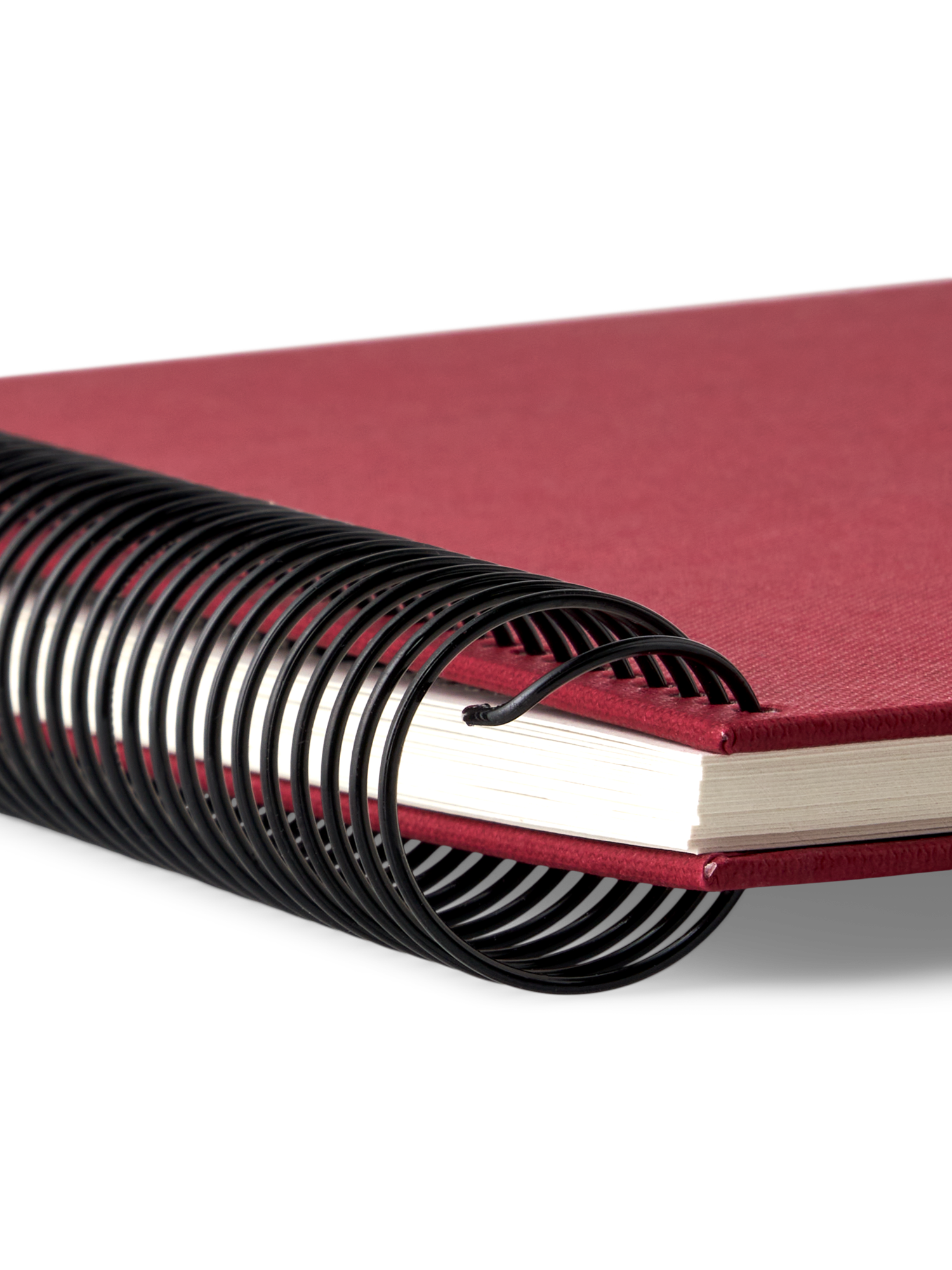 Spiralfotoalbum | Papir. 23 x 22,3 cm. 270 gsm. 40 sider. | Bordeaux | Semikolon