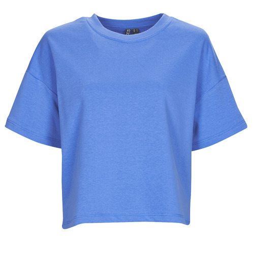 Pieces - PCCHILLI SUMMER 2/4 LOOSE SWEAT - Bleu