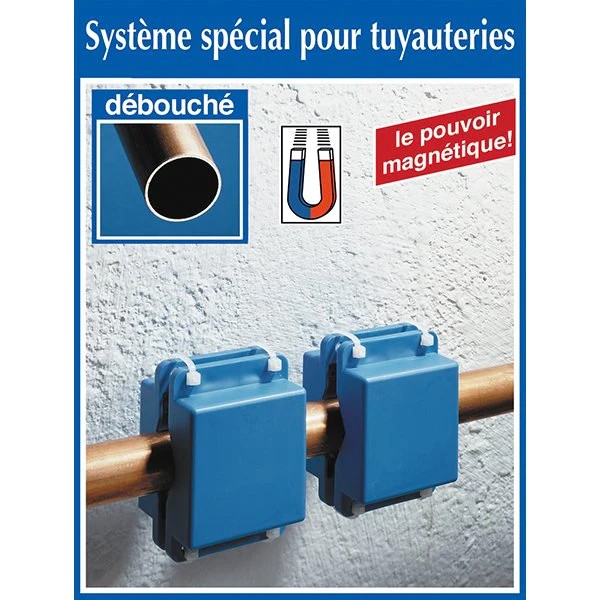 Set 2 aimants anti-calcaire pour tuyauterie Wenko by Maximex