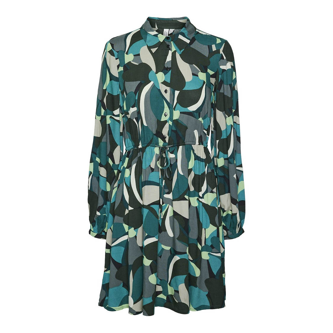 VERO MODA<br>Vestido camisa amplo