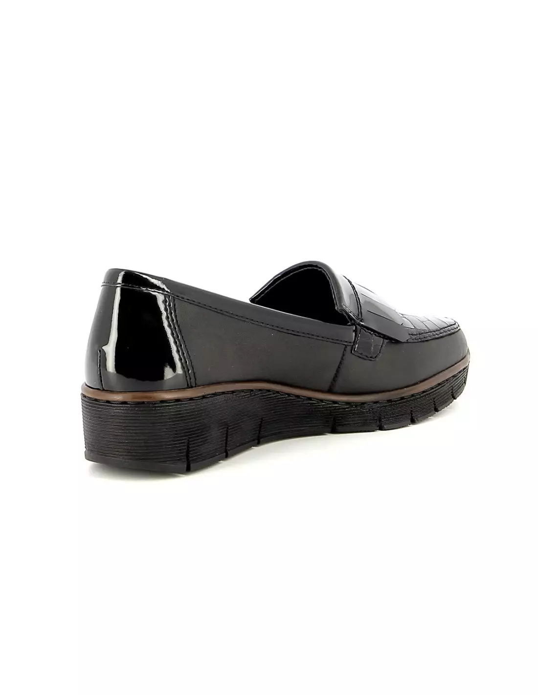 RIEKER 53764-00 - Mocassins & bateaux Schwarz