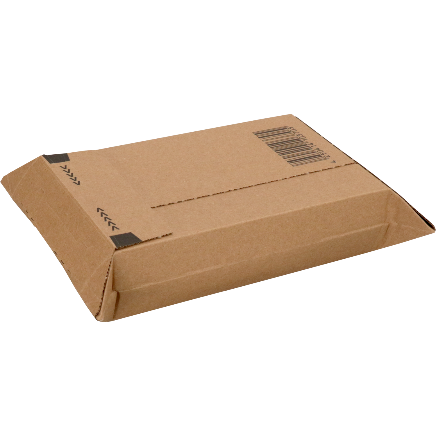 SendProof® Envelop, verzendenvelop, 250x150mm, DVD, strip, golfkarton, bruin