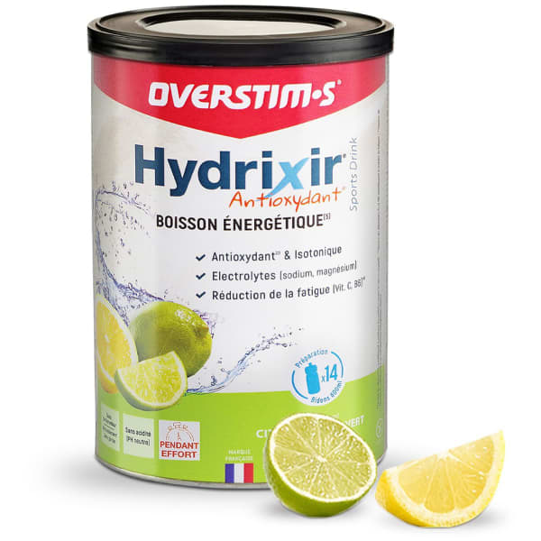 Boissons énergétiques OVERSTIMS HYDRIXIR ANTIOXYDANT CITRON-CITRON VERT 600G