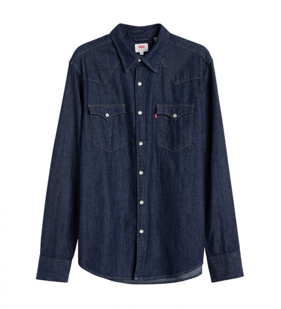 Levi's Camisa Bartstow Western marino