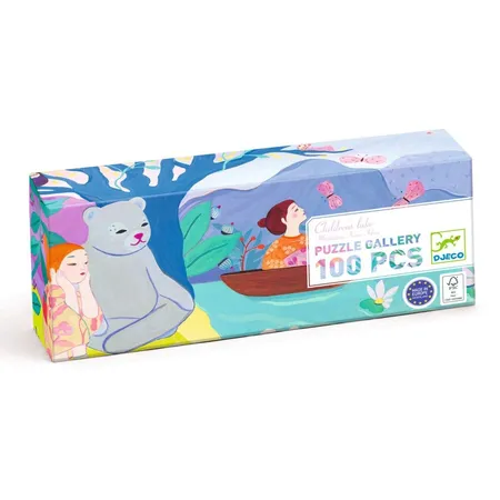 Djeco Puzzle Gallerie: Children's Lake, 100 Teile