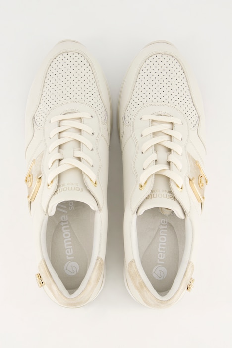 Remonte x Elle Leder-Sneaker, Wechselfußbett, Weite G