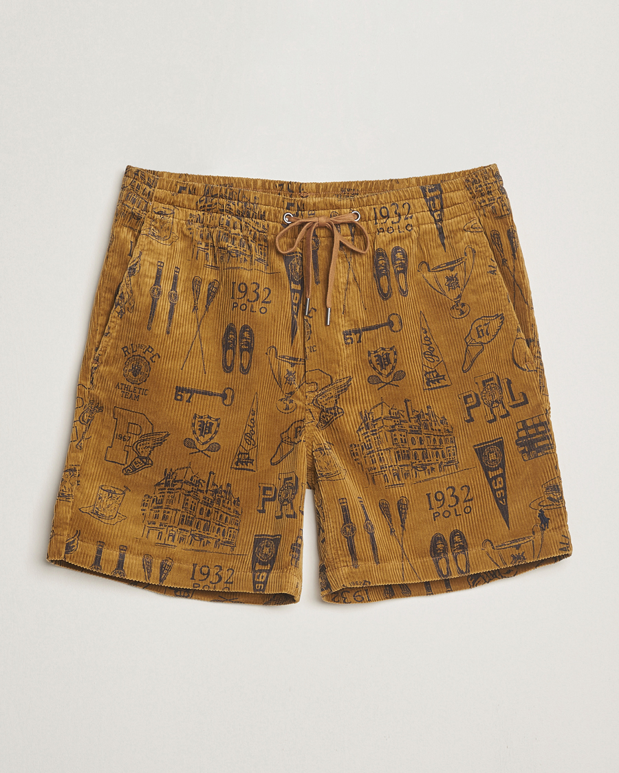 Polo Ralph Lauren Prepster Corduroy Shorts Golden Brown Preppy Diary