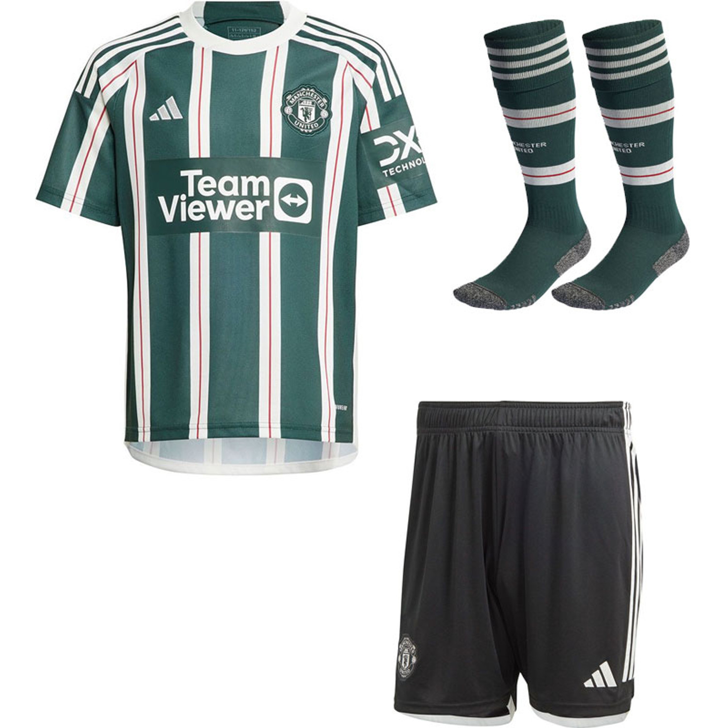 adidas Manchester United Uit Tenue Kids