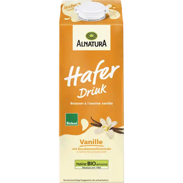 Bio Hafer Drink Vanille Bioland