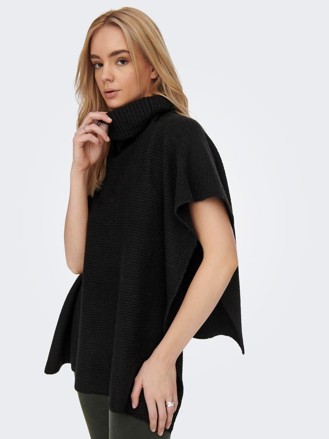 ONLLOVISA Poncho Black