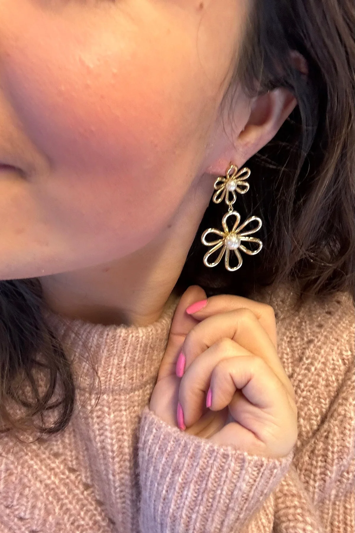 Mellow Moon Dangling Earrings Bme19520980