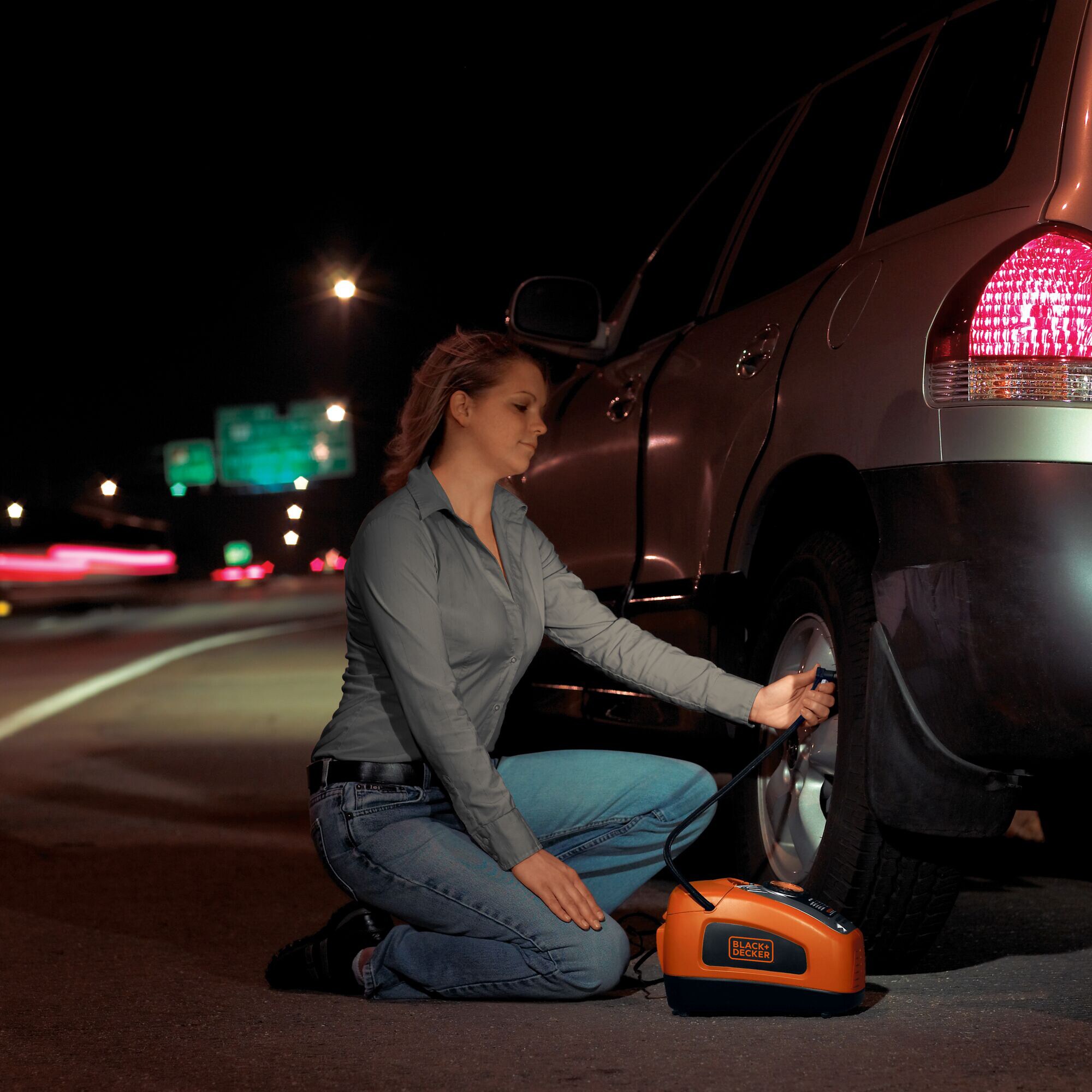 BLACK+DECKER Luftpumpe Kompressor ASI300, 11bar