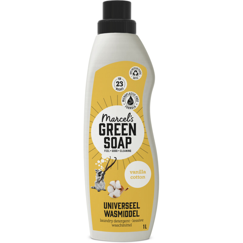 Marcel's Green Soap Wasmiddel universeel vanille cotton