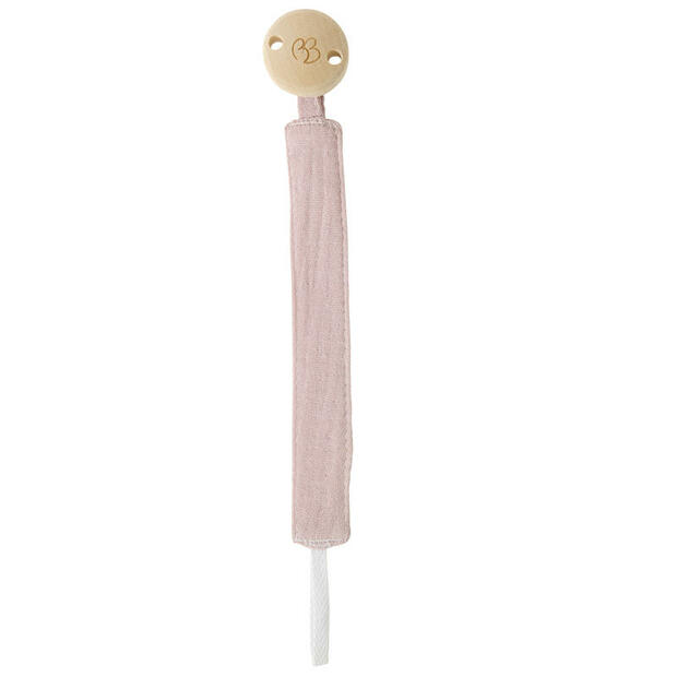 Attache-sucette double gaze de coton - Pétale - BB&CO