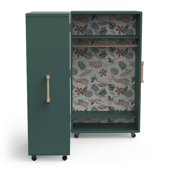 Mini Me Malle Rangement   Vert Ardoise        de               CBA Meubles
