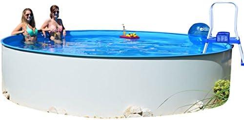 Rundpool Fun-Zon 3,00 x 1,20m Stahlwandpool, Rundbecken, Schwimmbecken,Aufstellbecken mit 0,6mm Stahlwand und 0,6mm Einhängfolie