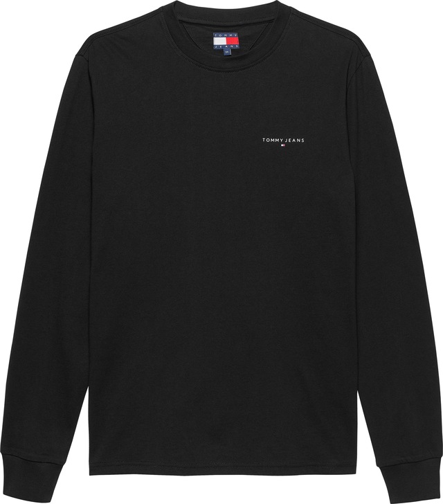 Tommy Jeans Langarmshirt »TJM SLIM CHEST LINEAR LS TEE EXT«, Mit Rundhalsausschnitt