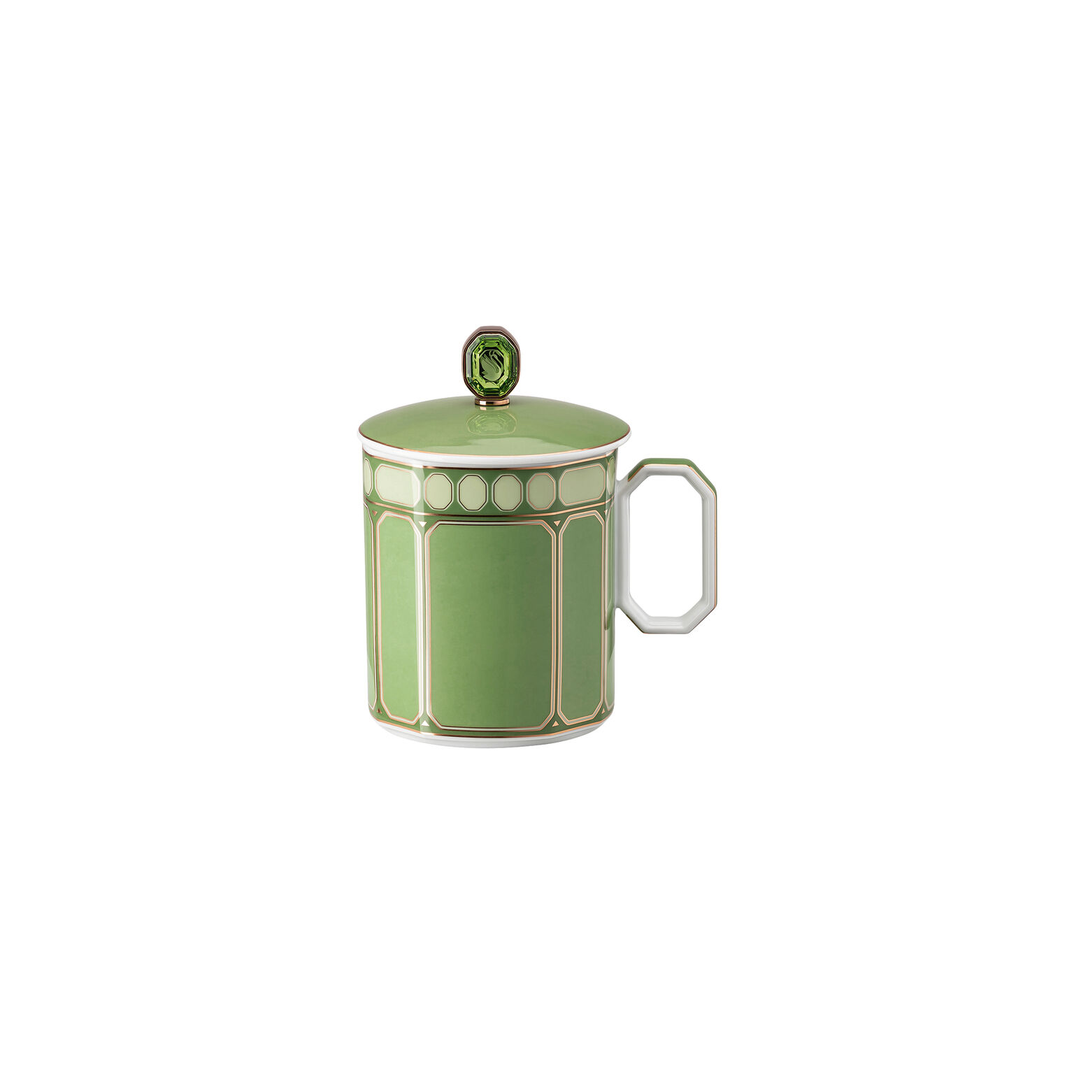 Signum Fern Becher mit Henkel mit Deckel