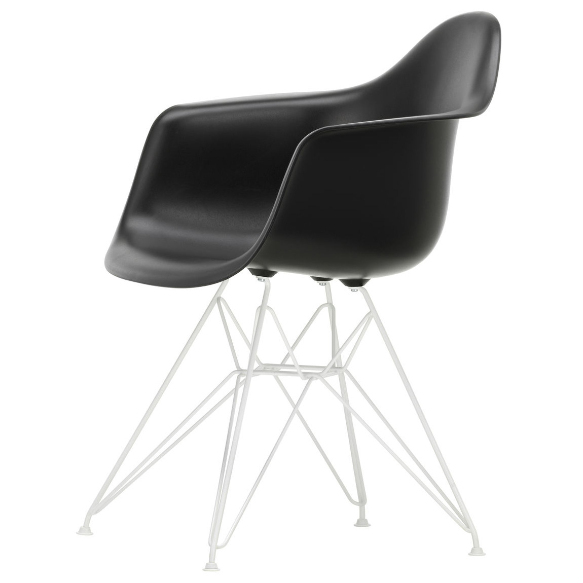 Eetkamerstoel DAR Deep black RE wit